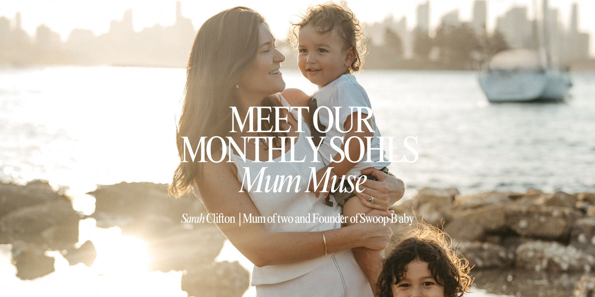 Chat with Sarah Clifton, mother of two and founder of Swoop Baby
