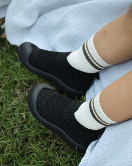 SOHLS® Slip-on Toddler Shoe – Onyx Black