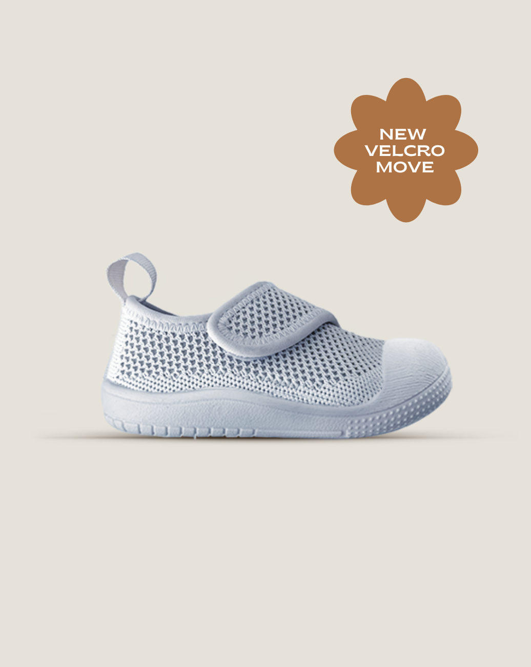 SOHLS® Velcro MOVE Toddler Shoe – Cloud Blue