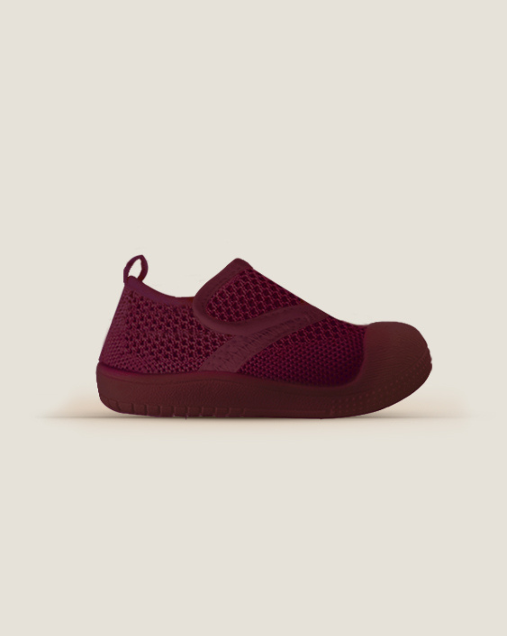 SOHLS® Active Velcro Toddler Shoe – Burgundy (Limited Edition)