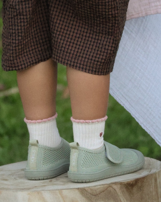 SOHLS® Velcro MOVE Toddler Shoe – Mist Green
