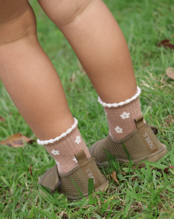 SOHLS® Velcro MOVE Toddler Shoe – Earthstone Brown