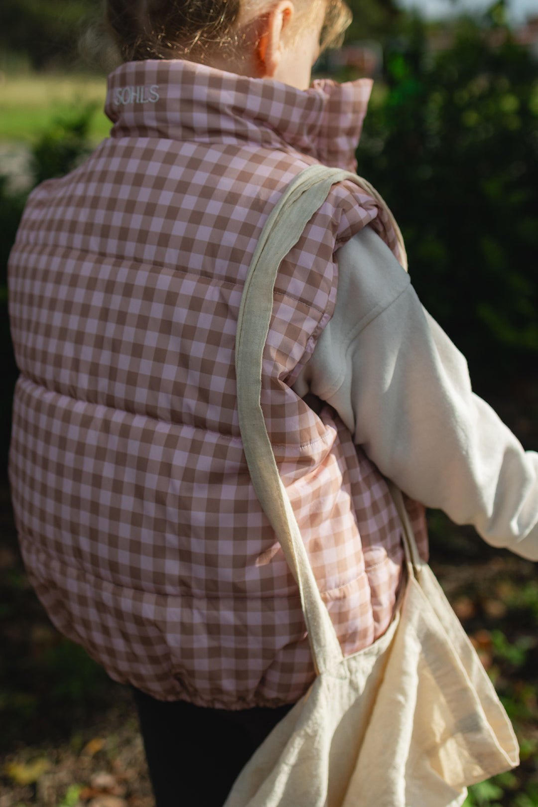 Pink Chocolate Gingham Children&