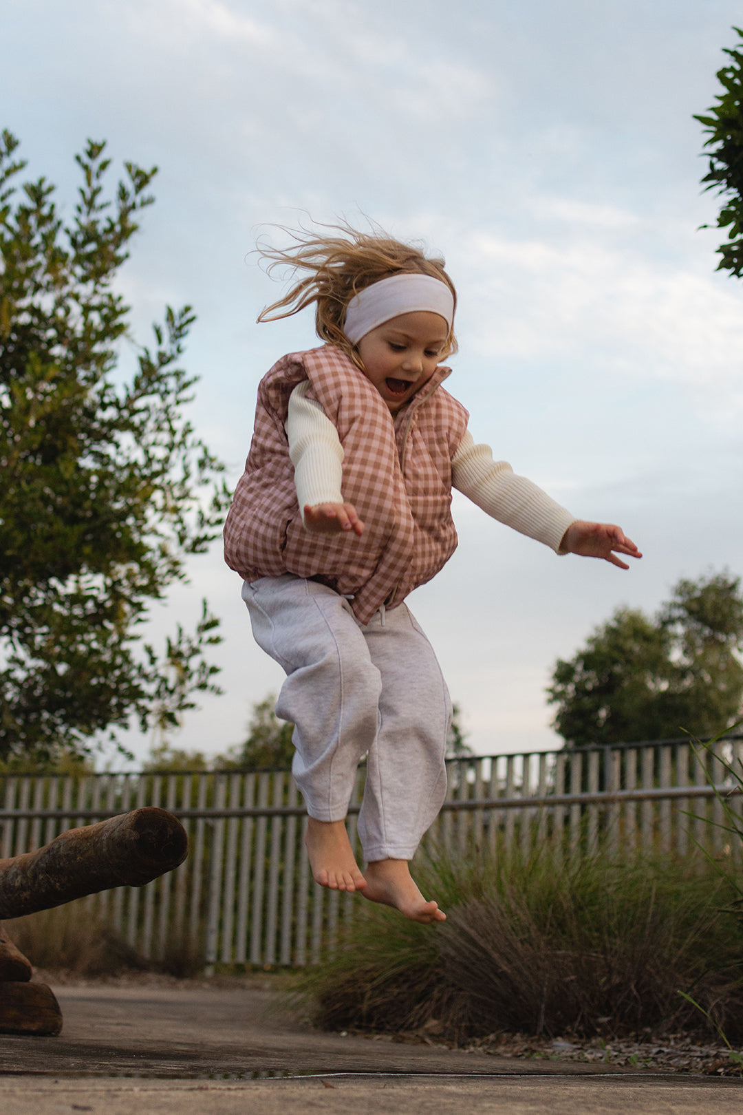 Pink Chocolate Gingham Children&