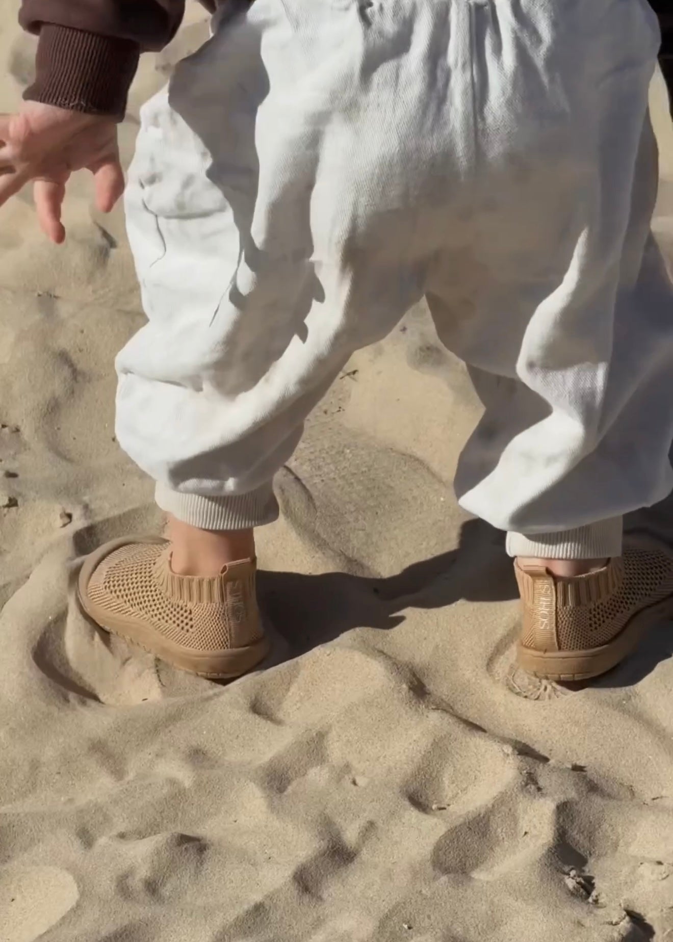 SOHLS® Slip-on Toddler Shoe – Sandstone Brown