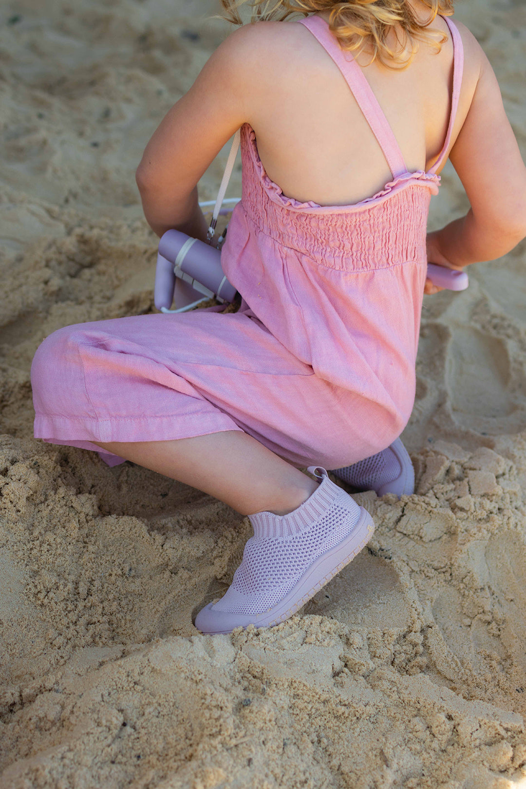 SOHLS® Slip-on Toddler Shoe – Dusty Rose