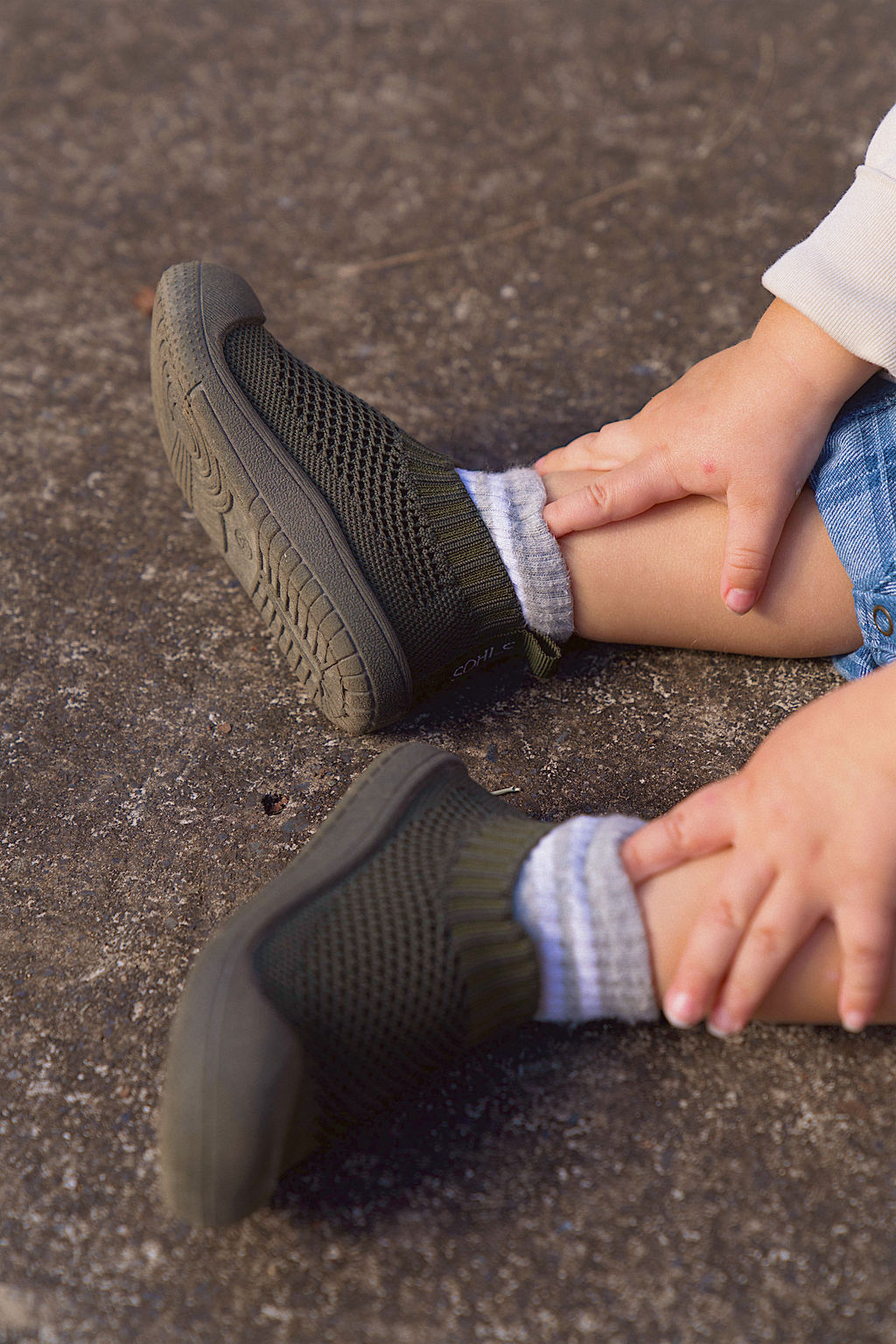 SOHLS® Slip-on Toddler Shoe – Khaki Green (Limited Edition)