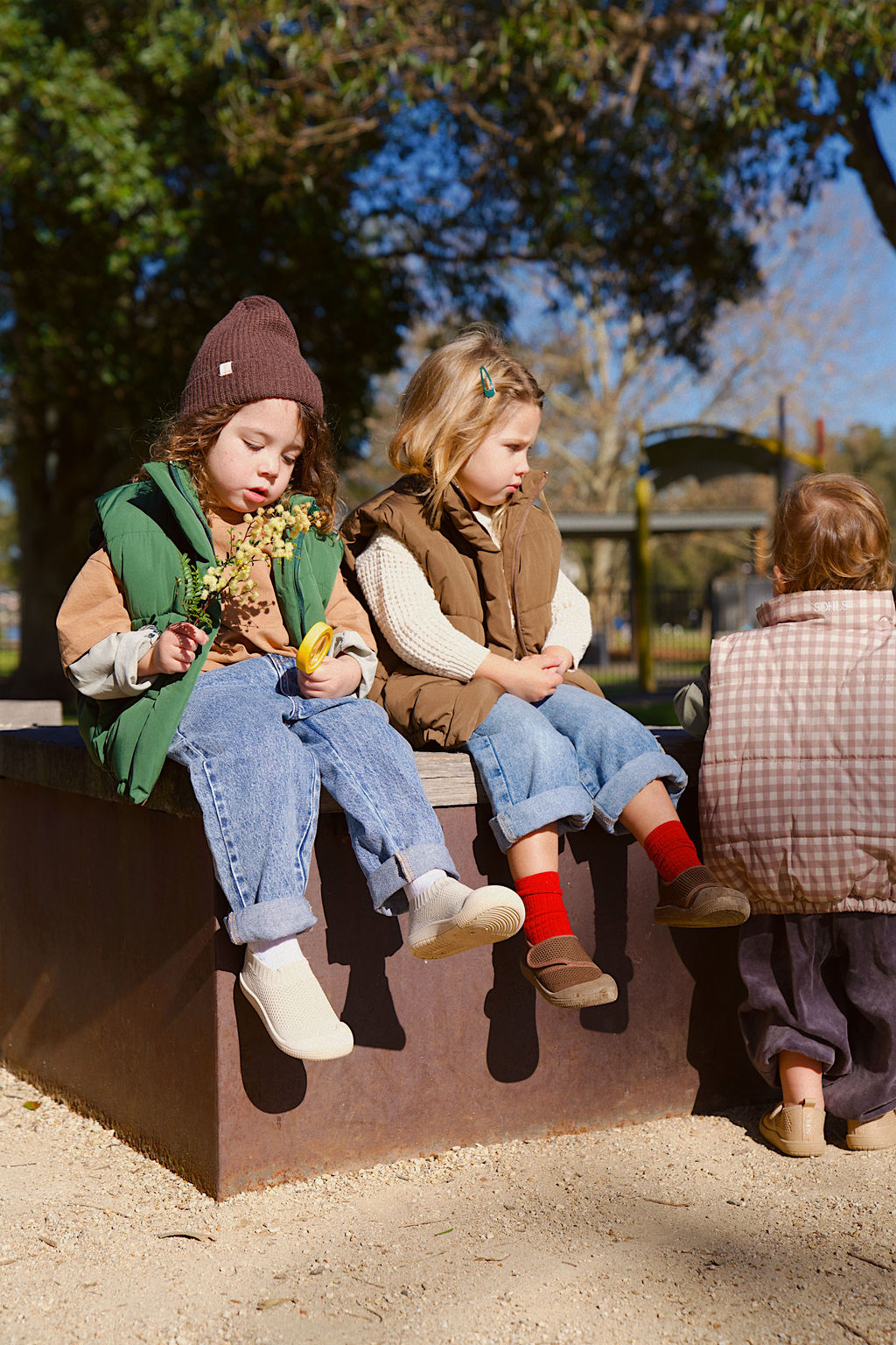 SOHLS® Active Velcro Toddler Shoe – Mudstone Brown
