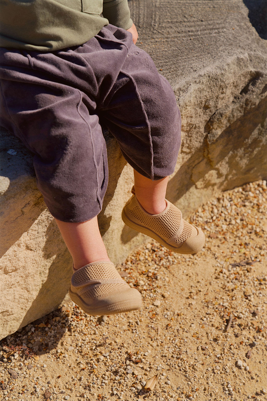 SOHLS® Active Velcro Toddler Shoe – Sandstone Brown