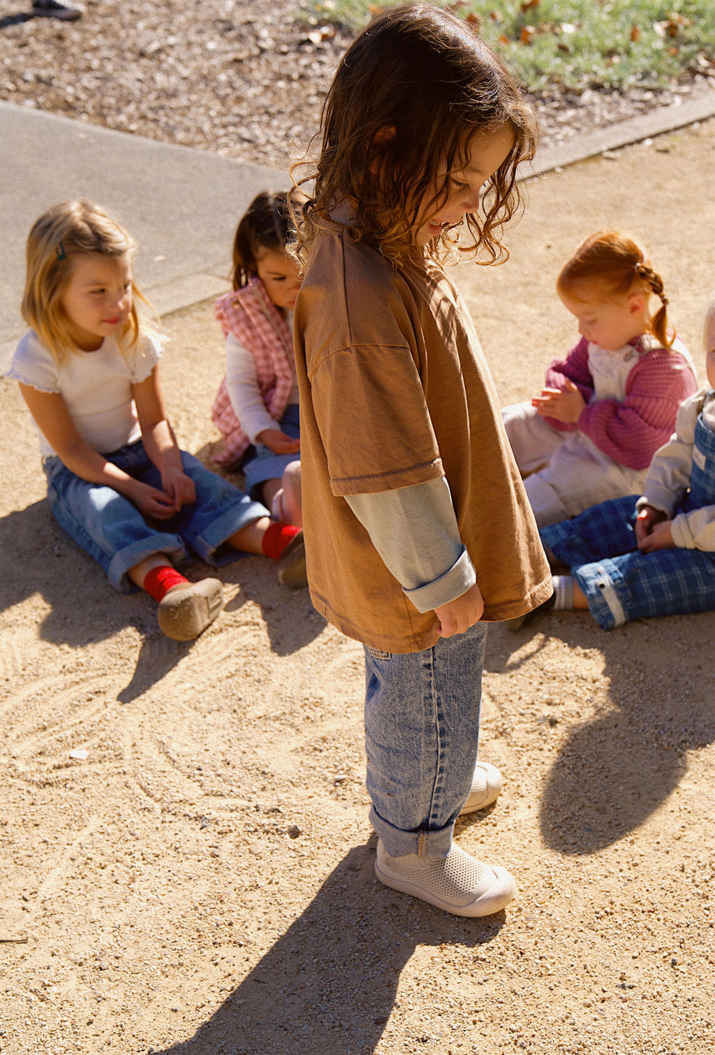 SOHLS® Slip-on Toddler Shoe – Ivory Dune