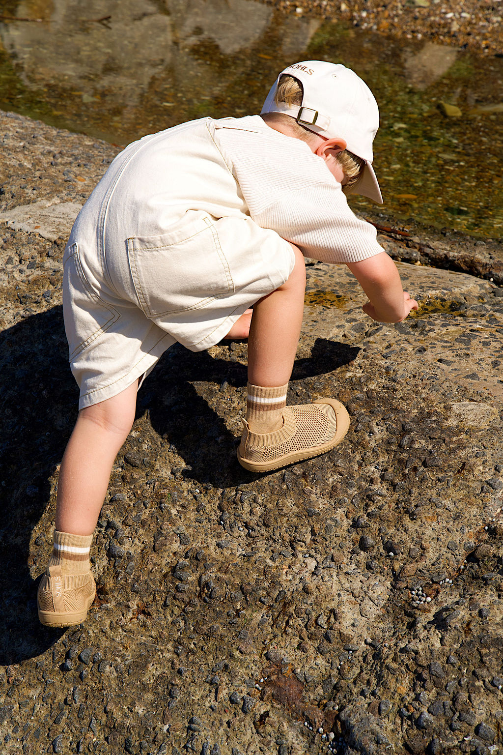 SOHLS® Slip-on Toddler Shoe – Sandstone Brown