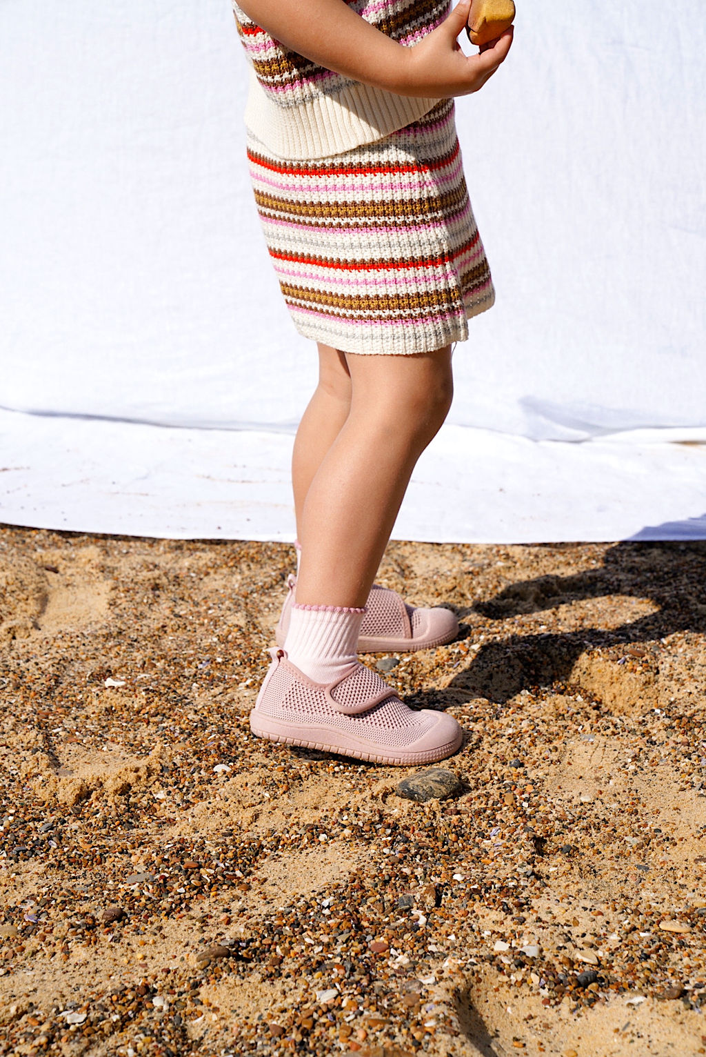 SOHLS® Velcro MOVE Toddler Shoe – Dusty Rose