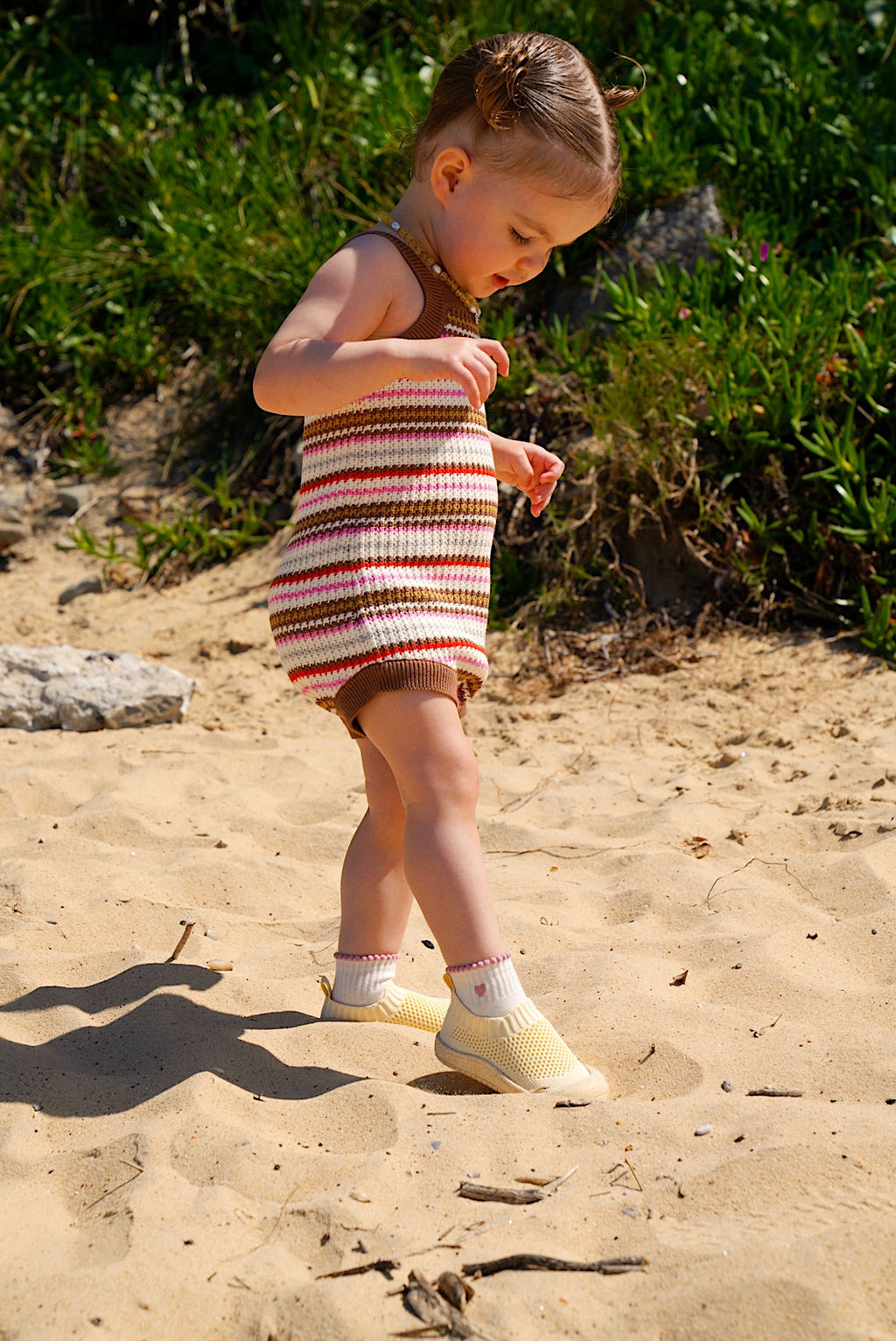 SOHLS Premium Grip Socks – 3 Pack Pink/Purple