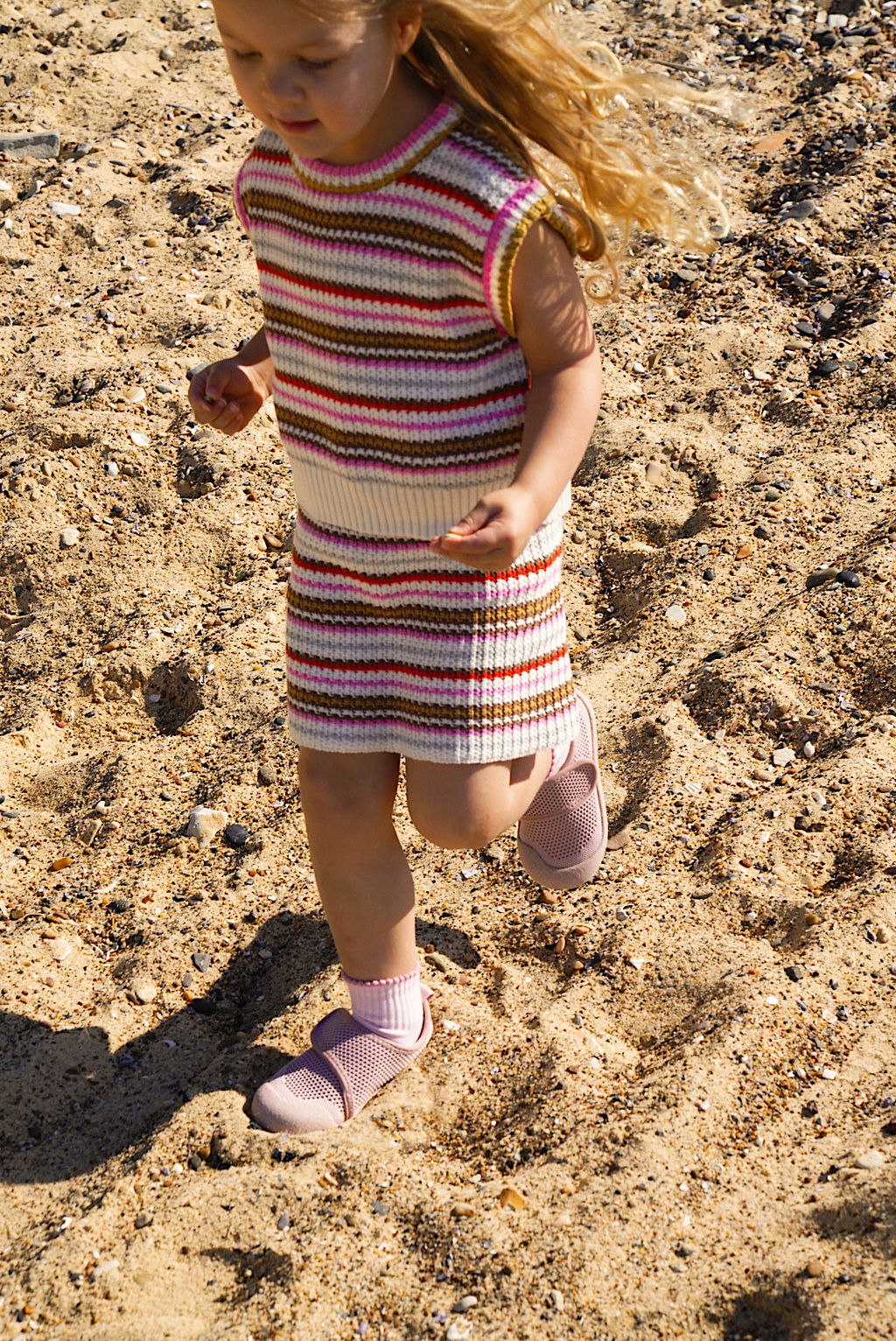 SOHLS® Velcro MOVE Toddler Shoe – Dusty Rose