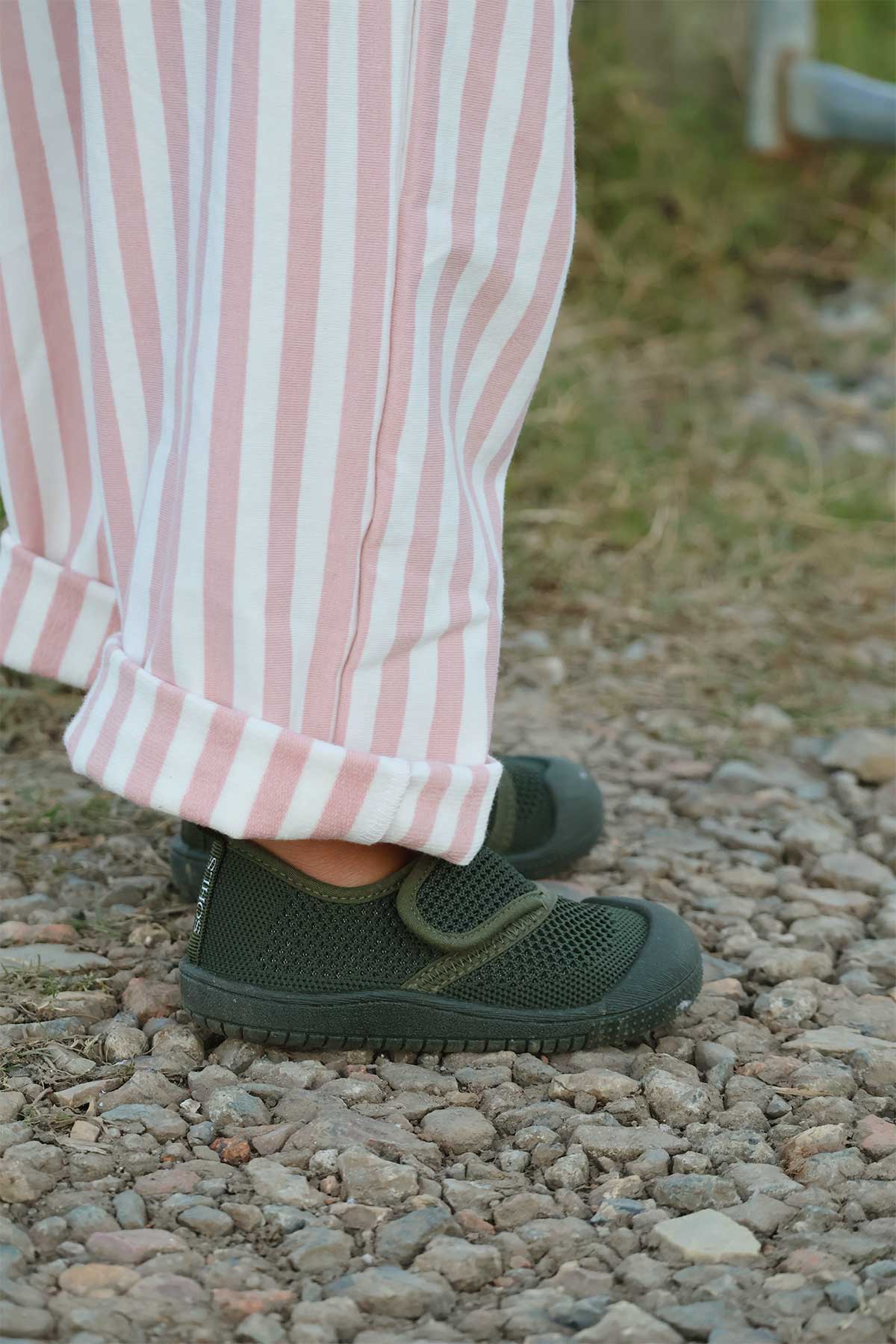 SOHLS® Active Velcro Toddler Shoe – Khaki Green (Limited Edition)