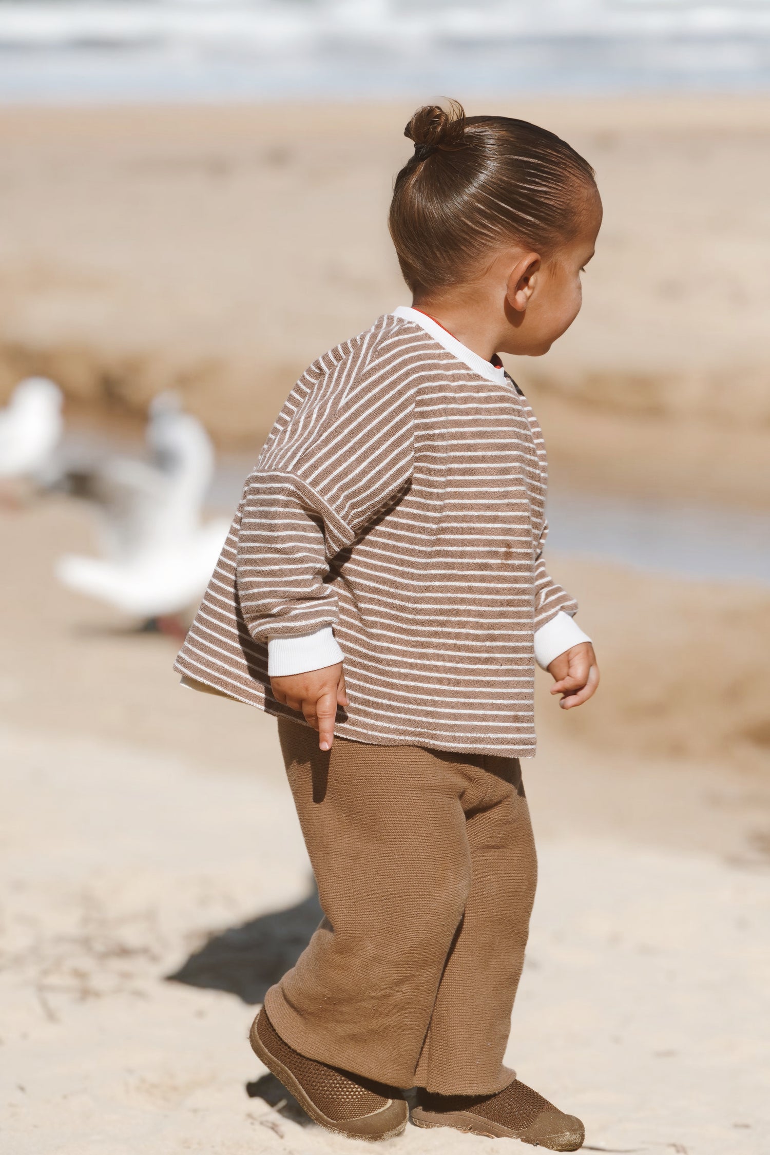 SOHLS® Slip-on Toddler Shoe – Mudstone Brown