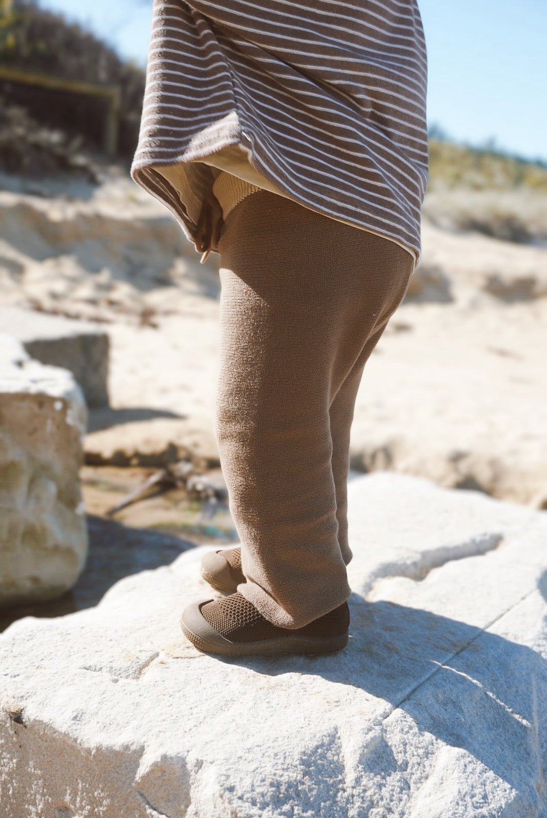 SOHLS® Slip-on Toddler Shoe – Mudstone Brown