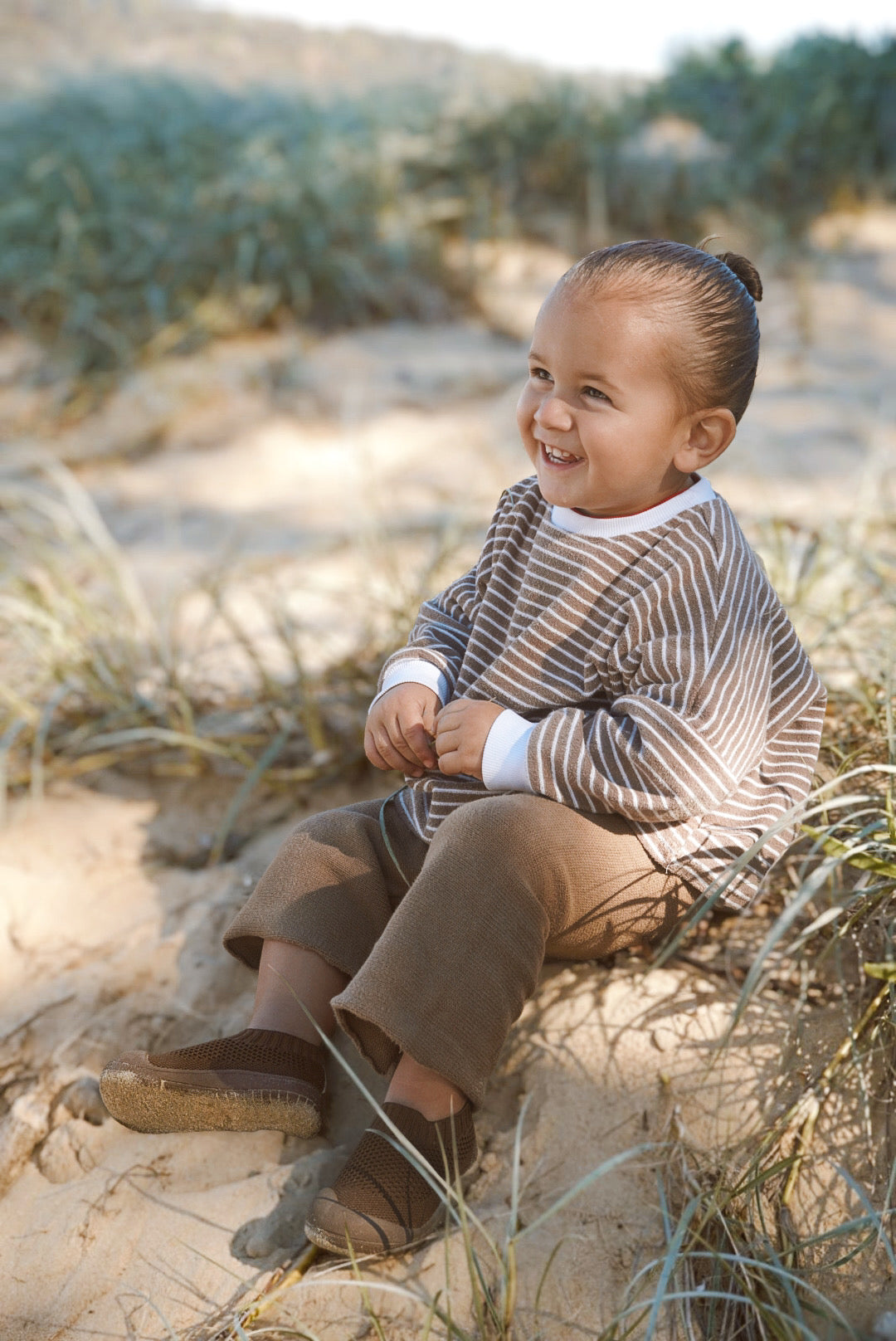 SOHLS® Slip-on Toddler Shoe – Mudstone Brown