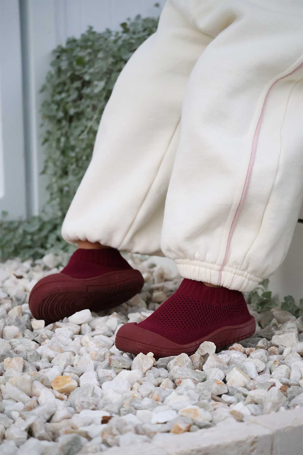 SOHLS® Slip-on Toddler Shoe – Burgundy (Limited Edition)