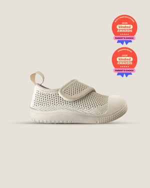 SOHLS® Velcro MOVE Toddler Shoe – Ivory Dune
