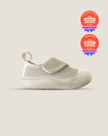 SOHLS® Velcro MOVE Toddler Shoe – Ivory Dune