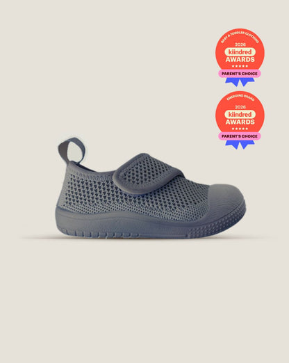 SOHLS® Velcro MOVE Toddler Shoe – Slate Grey