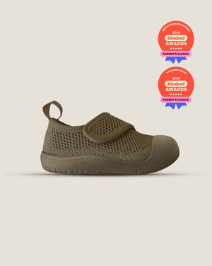 SOHLS® Velcro MOVE Toddler Shoe – Earthstone Brown