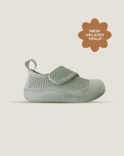 SOHLS® Velcro MOVE Toddler Shoe – Mist Green