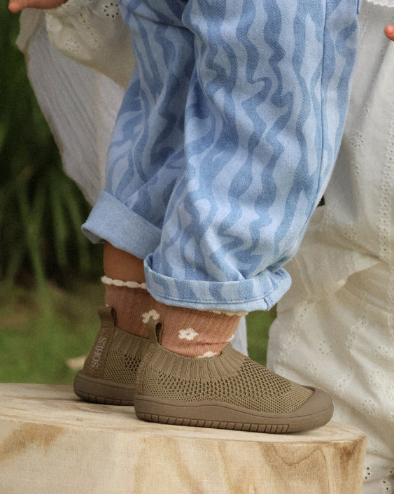 SOHLS® Slip-on Toddler Shoe – Earthstone Brown