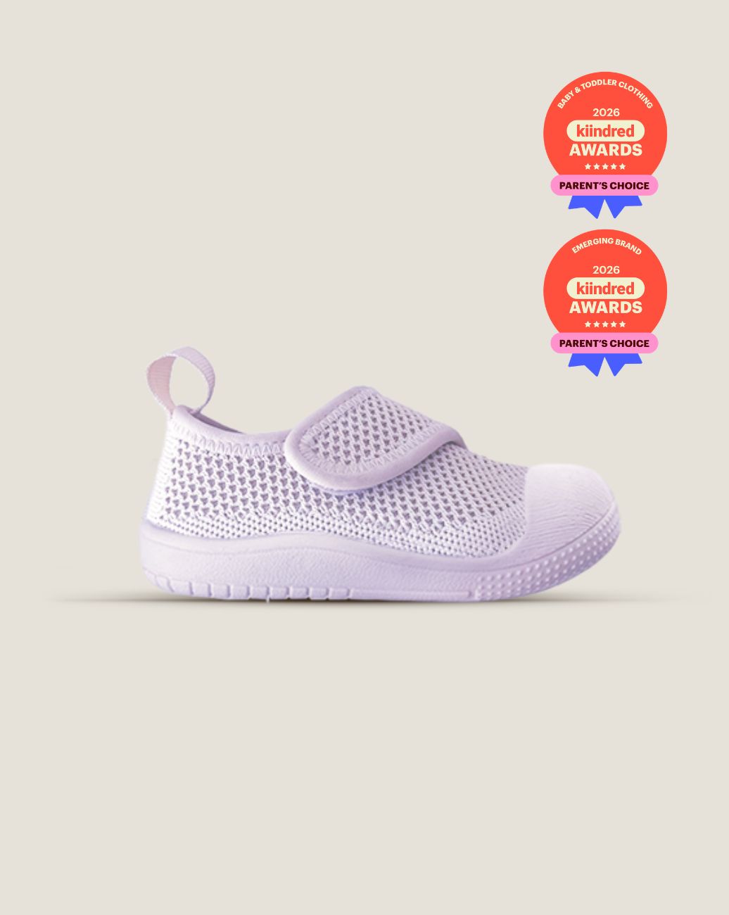 SOHLS® Velcro MOVE Toddler Shoe – Lilac Haze