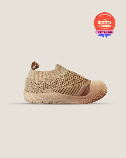 SOHLS® Slip-on Toddler Shoe – Sandstone Brown