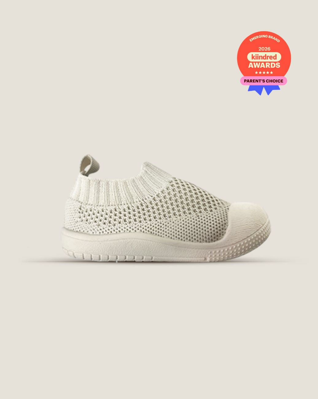 SOHLS® Slip-on Toddler Shoe – Ivory Dune