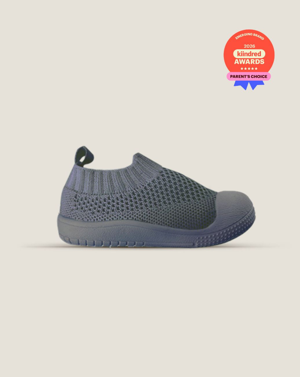SOHLS® Slip-on Toddler Shoe – Slate Grey