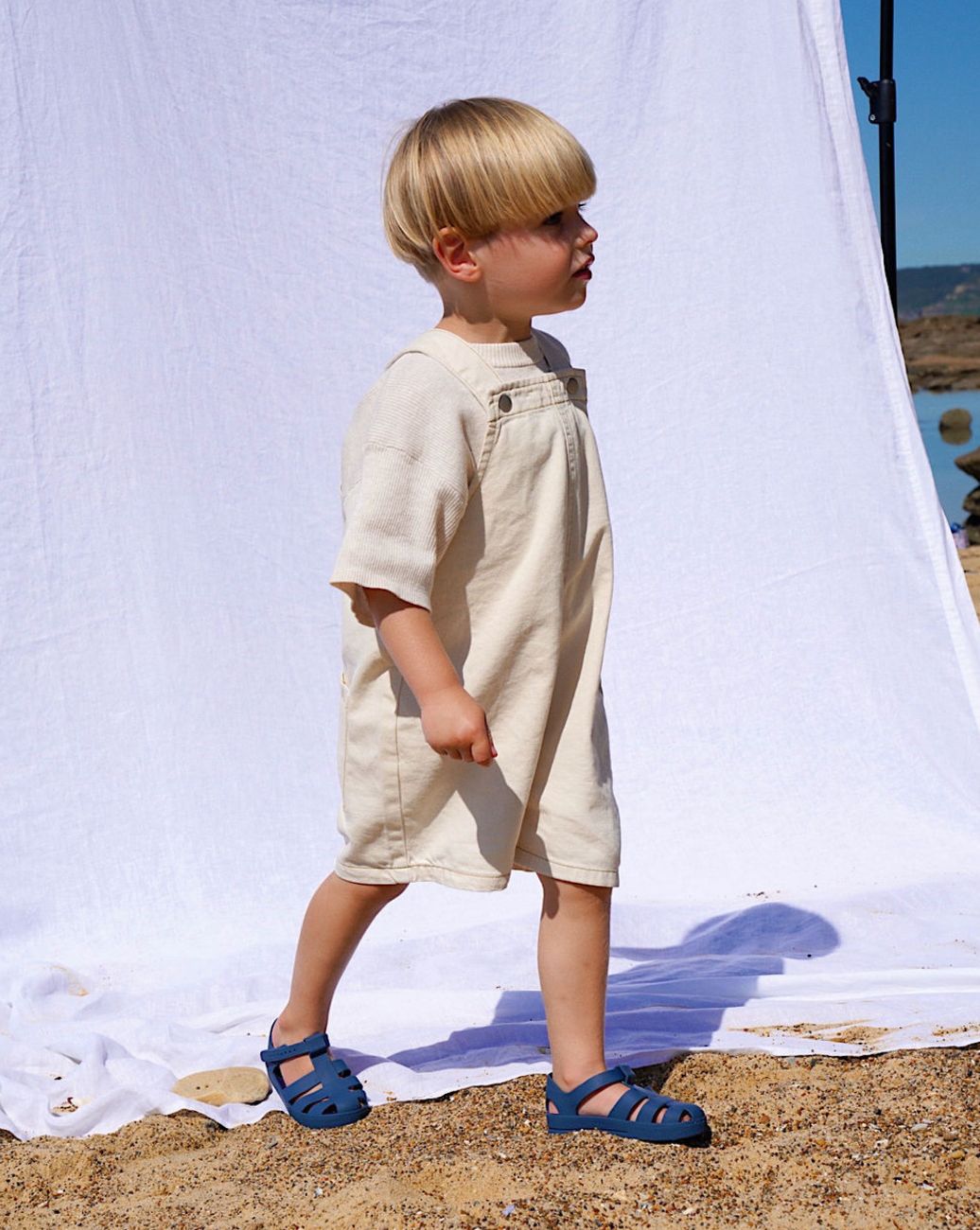 SOHLS® Kids Jelly Sandal – Navy