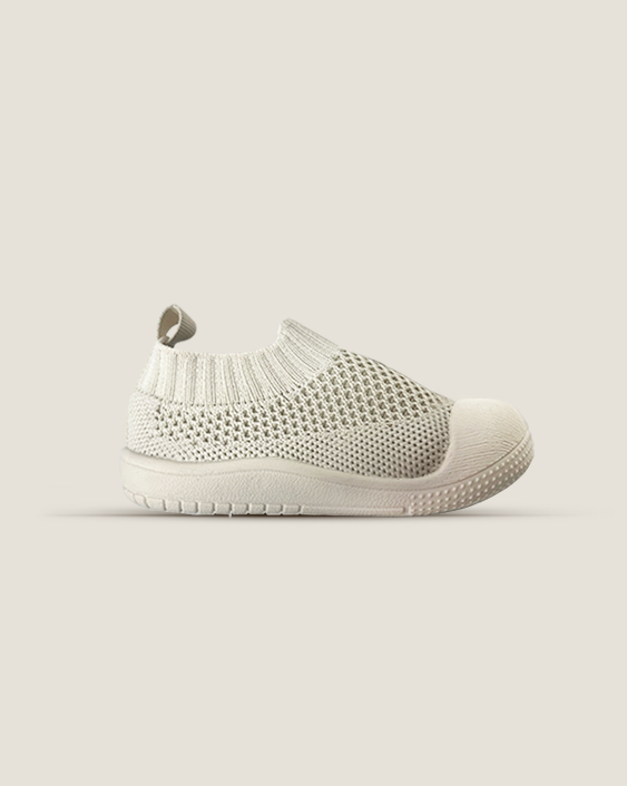 SOHLS® Slip-on Toddler Shoe – Ivory Dune