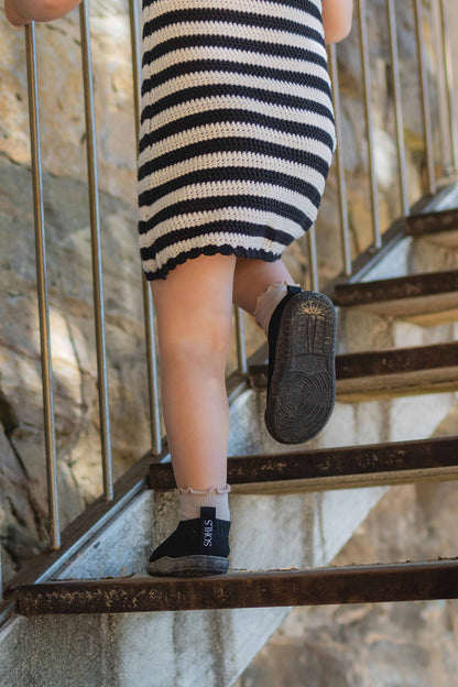 SOHLS Slip-on Toddler Shoe – Midnight Onyx