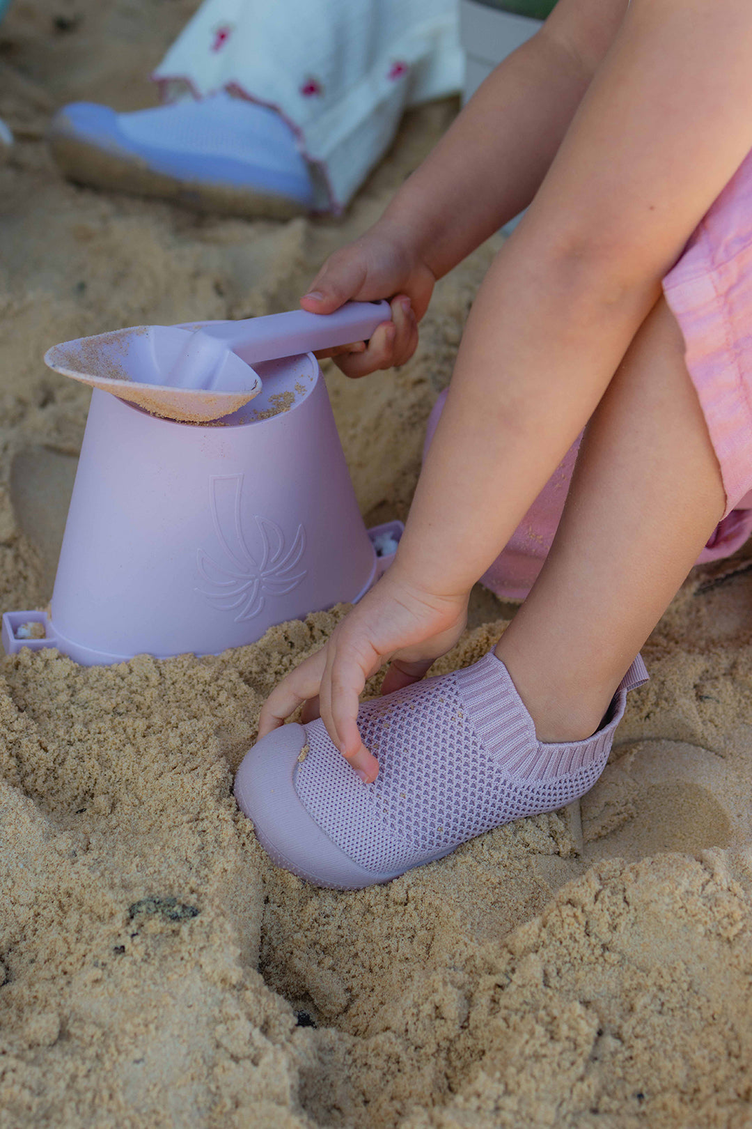 SOHLS Slip-on Toddler Shoe – Dusty Rose
