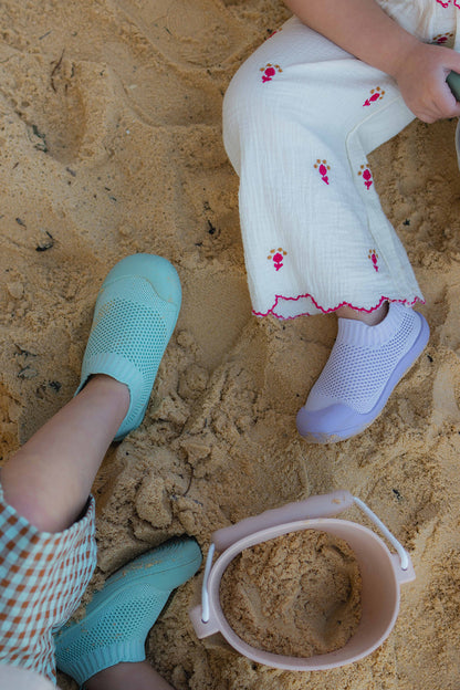 SOHLS Slip-on Toddler Shoe – Sage Mist