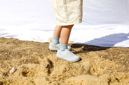 SOHLS Premium Grip Socks – 3 Pack Blue/Neutral