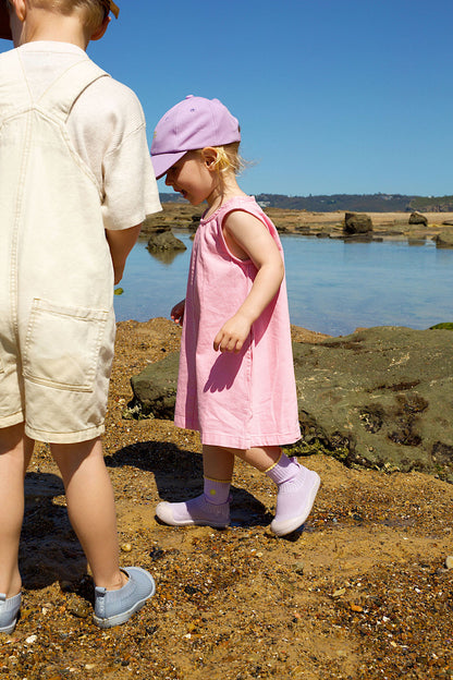 SOHLS Premium Grip Socks – 3 Pack Pink/Purple