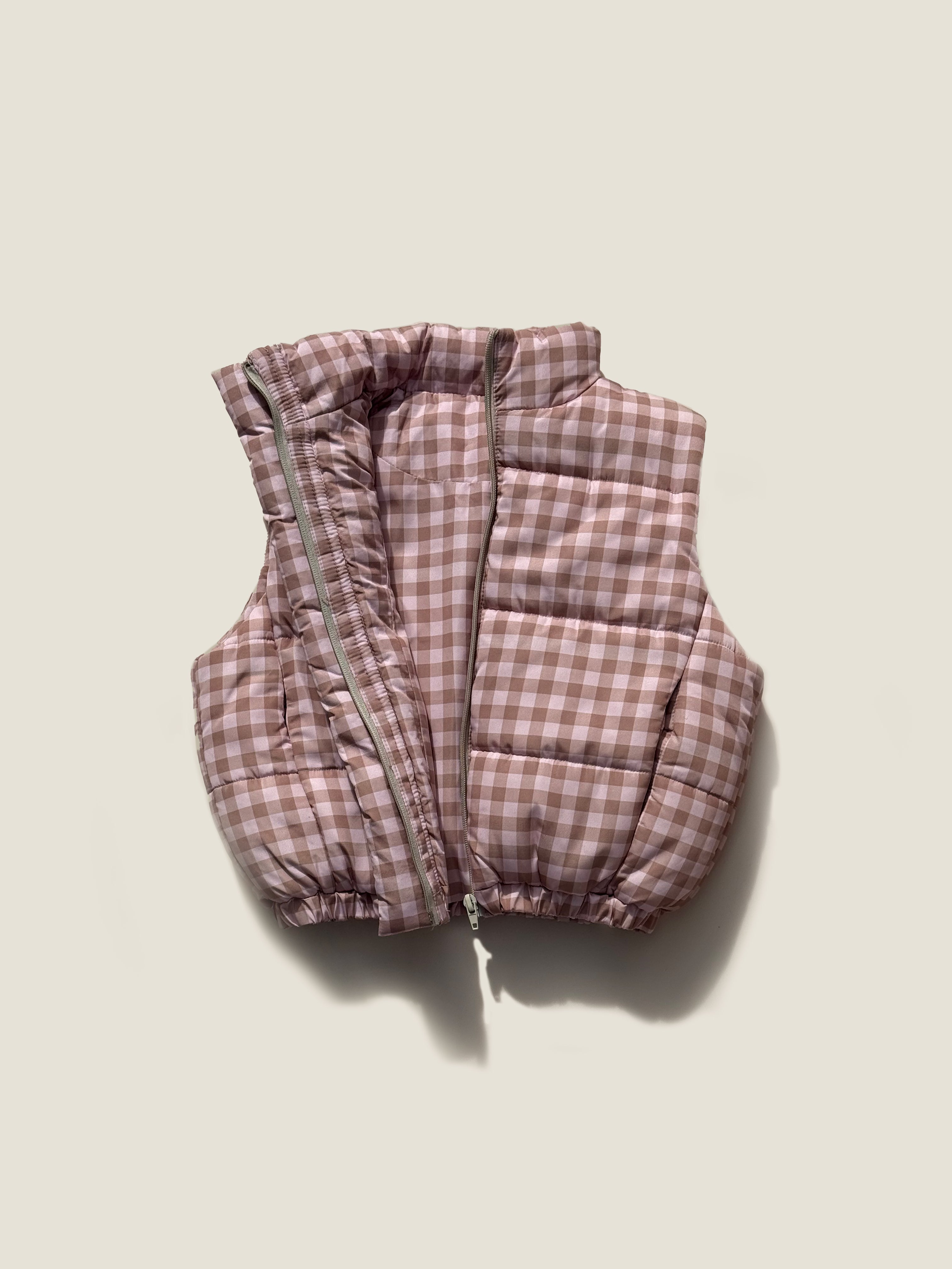 Pink Chocolate Gingham Children&