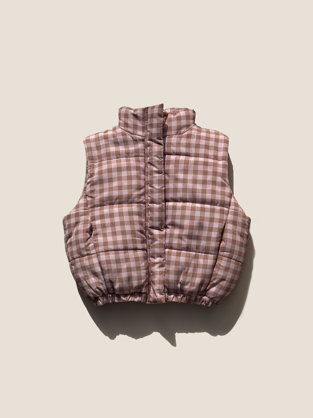 Pink Chocolate Gingham Children&