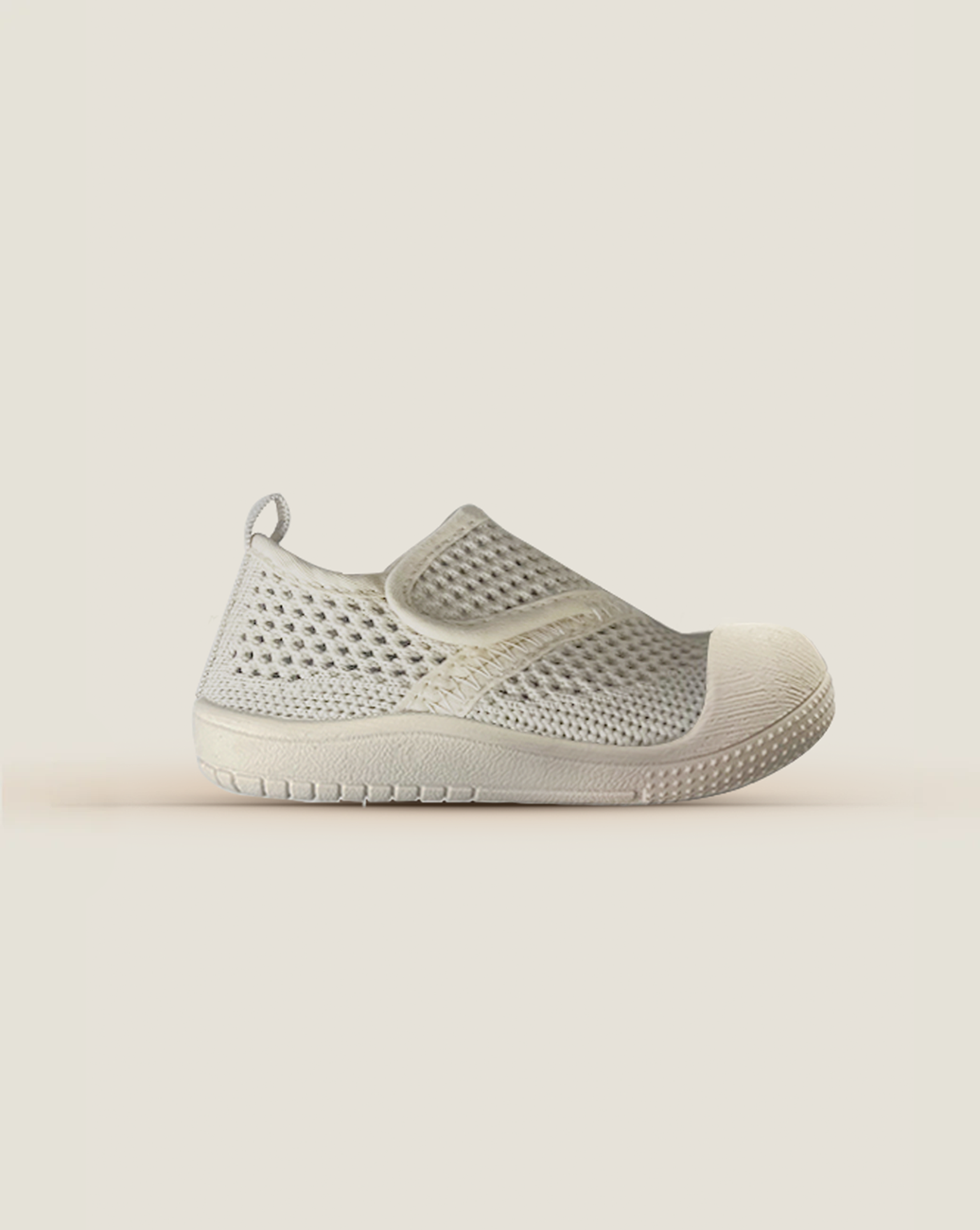 SOHLS Velcro Toddler Shoe – Ivory Dune