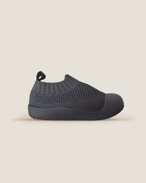 SOHLS® Slip-on Toddler Shoe – Slate Grey