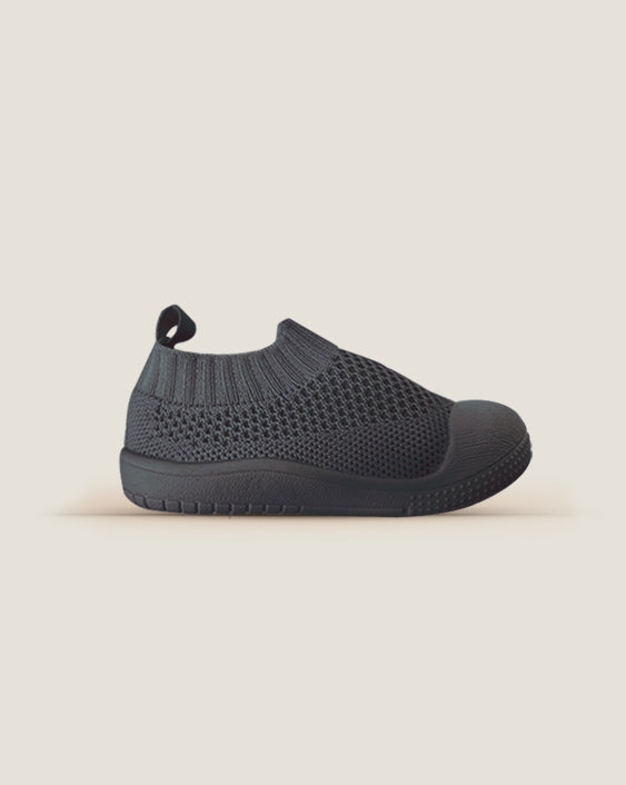 SOHLS® Slip-on Toddler Shoe – Slate Grey