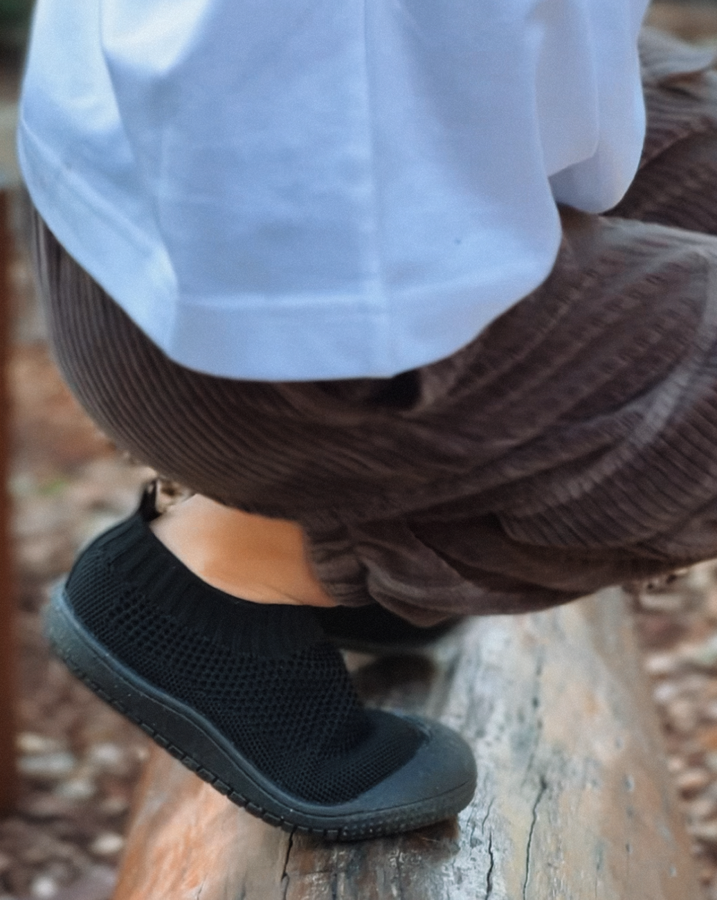 SOHLS® Slip-on Toddler Shoe – Onyx Black