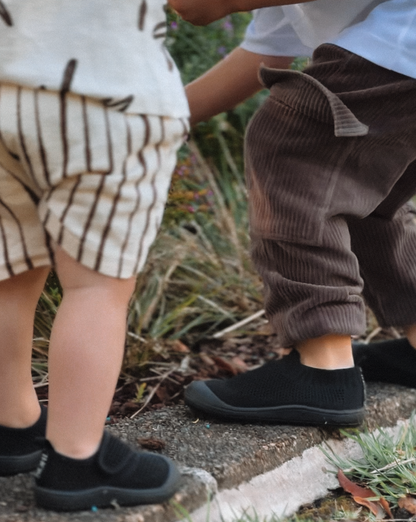 SOHLS Slip-on Toddler Shoe – Midnight Onyx