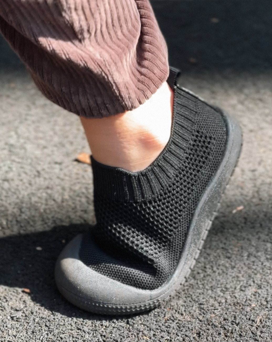 SOHLS Slip-on Toddler Shoe – Midnight Onyx
