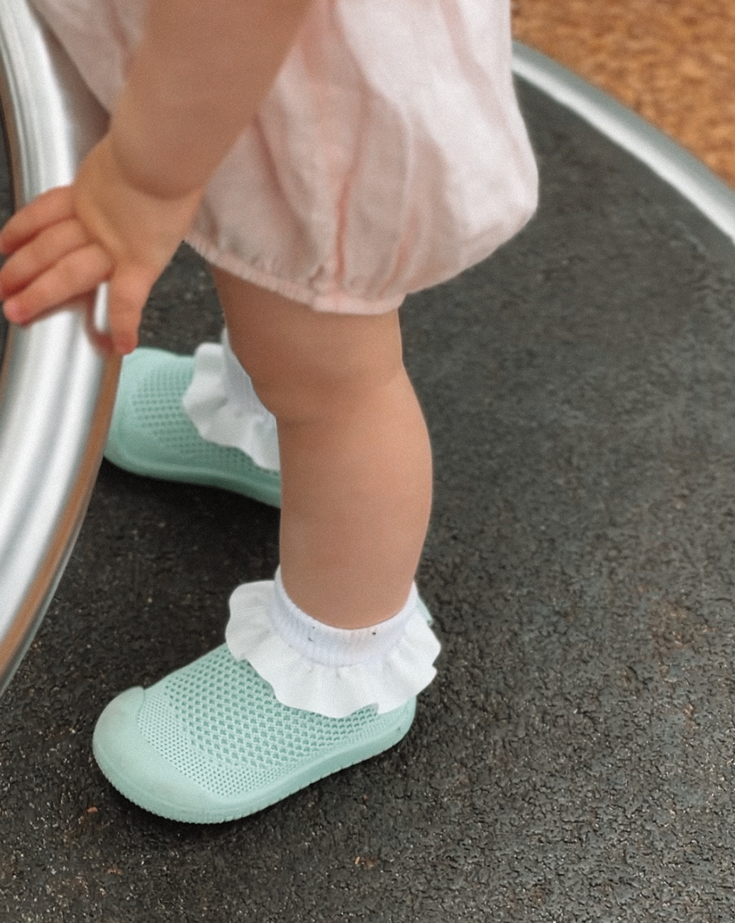 SOHLS Slip-on Toddler Shoe – Sage Mist