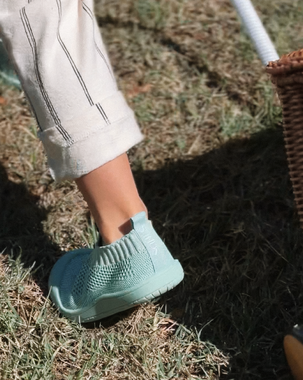 SOHLS Slip-on Toddler Shoe – Sage Mist